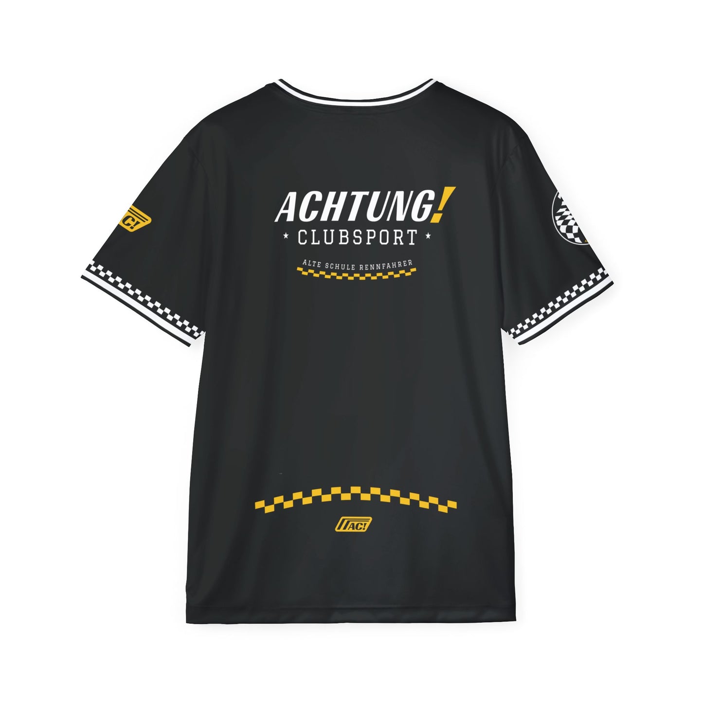 Driver Jersey (Black / White / Yellow)