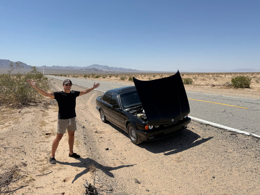 I Bought a 400k Mile E34 and Roadtripped it 1000mi Home!